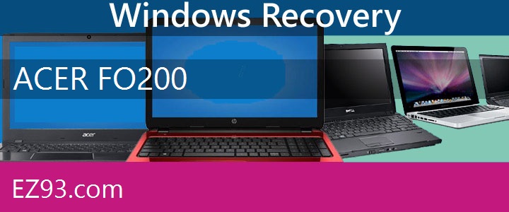 Easy Acer FO200 Netbook recovery