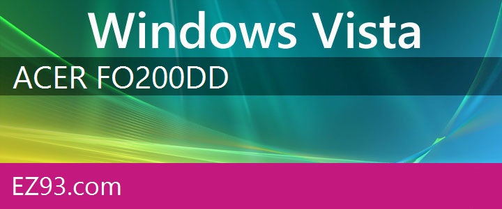 Easy Acer FO200 Windows Vista