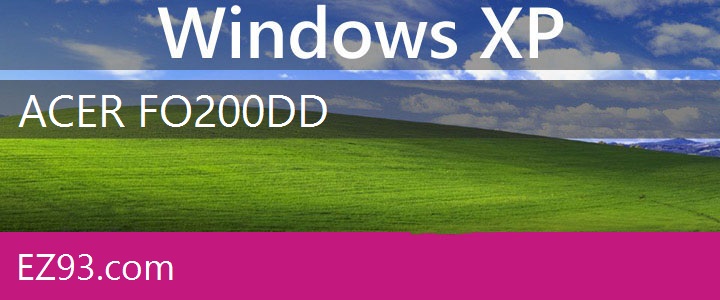Easy Acer FO200 Windows XP