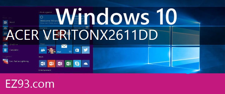 Easy Acer Veriton X2611 Windows 10