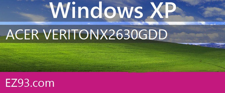 Easy Acer Veriton X2630G Windows XP
