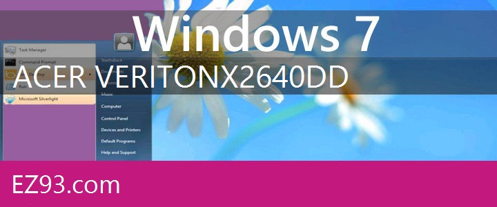 Easy Acer Veriton X2640 Windows 7