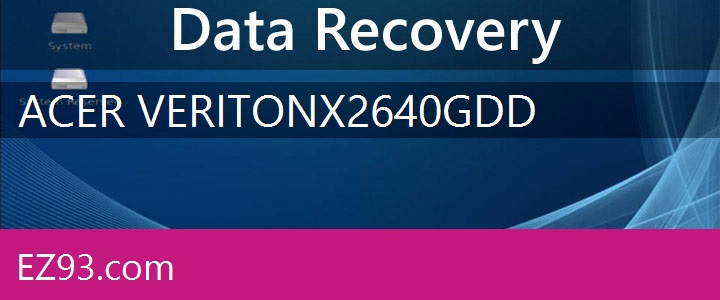 Easy Acer Veriton X2640G Data Recovery 