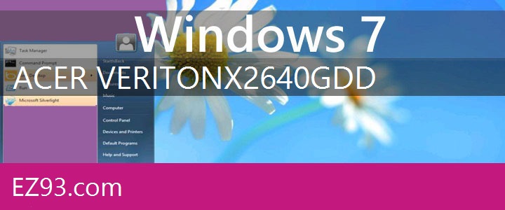 Easy Acer Veriton X2640G Windows 7