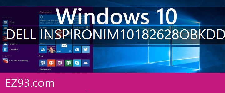 Easy Dell Inspiron iM1018-2628OBK Windows 10