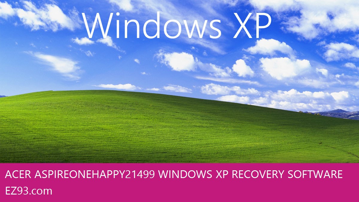 Acer Aspire One-Happy2-1499 Windows XP screen shot