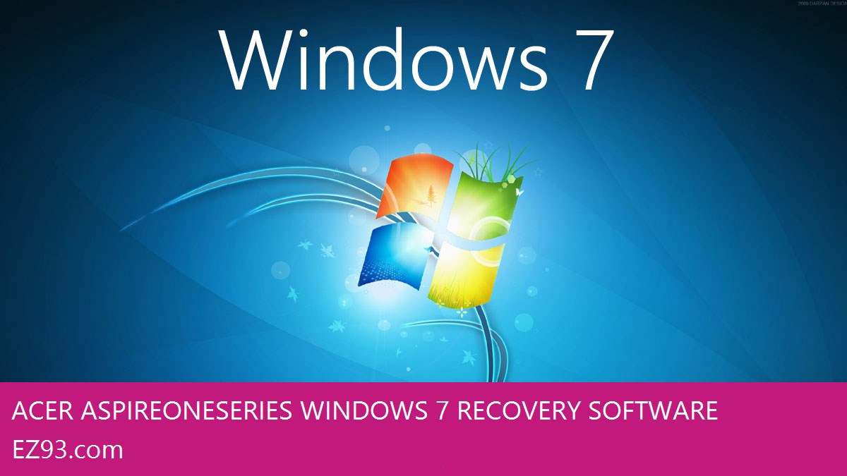Acer Aspire One Series Windows 7 screen shot